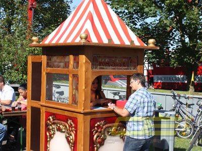 Nostalgie Kassenhaus mieten bei Oppermann Events