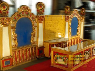 Nostalgie Messebar Theke mieten bei Oppermann Events