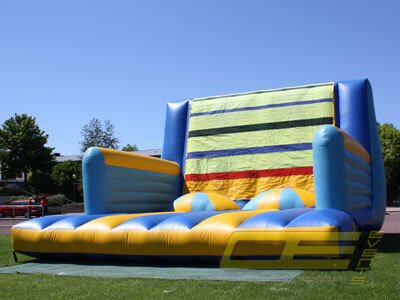 Hüpfburg Super Fly Klettwand mieten bei Oppermann Events