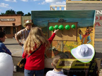 Western Luftballon Dart mieten bei Oppermann Events