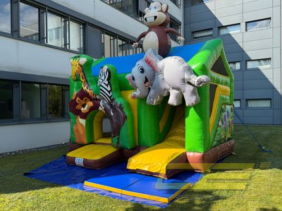 Hüpfburg Safari Party mieten bei Oppermann Events