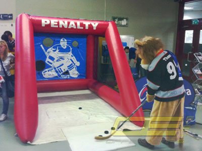 Eishockey Torwand mieten bei Oppermann Events