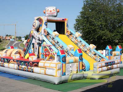 Hüpfburg Roboter mieten bei Oppermann Events