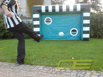 Torwand aufblasbar mieten bei Oppermann Events