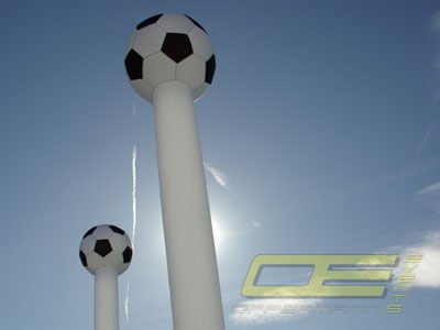 Skydancer Fussball mieten bei Oppermann Events