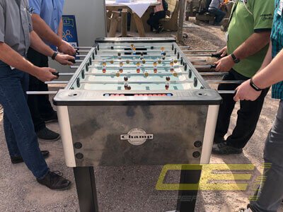 Fussball Tischkicker 4 Spieler mieten bei Oppermann Events