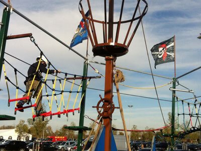 Hochseilgarten "Piraten & Karibik" mieten bei Oppermann Events