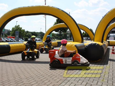 Kinder-Fahrspaß Parcours mieten bei Oppermann Events