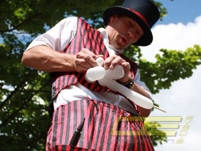Ballonmodellage - Ballonkünstler mieten bei Oppermann Events
