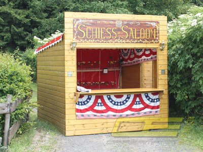 Schiessbude Luftgewehr - Wild West mieten bei Oppermann Events