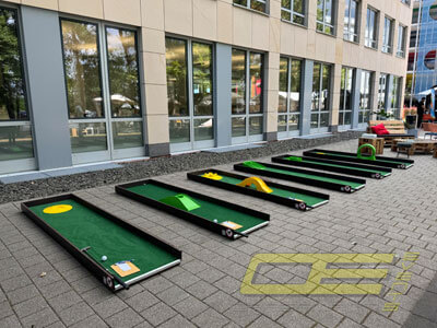 Minigolfanlage mieten bei Oppermann Events