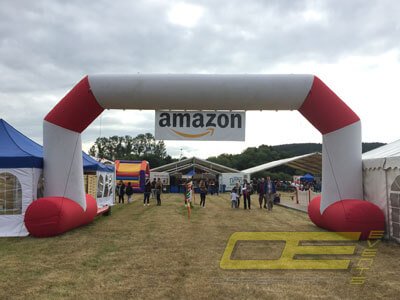 Torbogen aufblasbar mieten bei Oppermann Events
