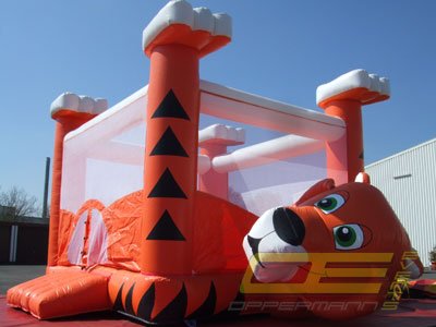 Hüpfburg Tiger mieten bei Oppermann Events