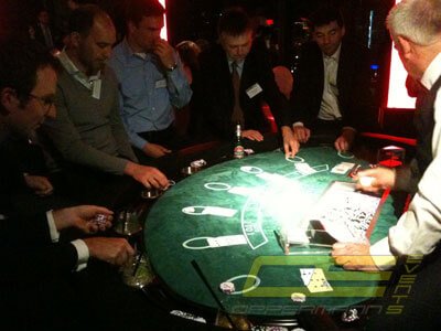 Poker mit Croupier mieten bei Oppermann Events