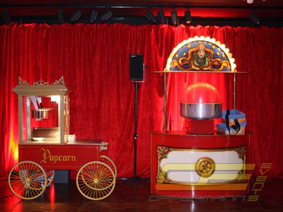 Nostalgie Infostand mieten bei Oppermann Events