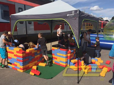 Riesen Lego Steine mieten bei Oppermann Events