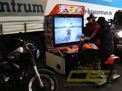 Harley Simulator mieten bei Oppermann Events