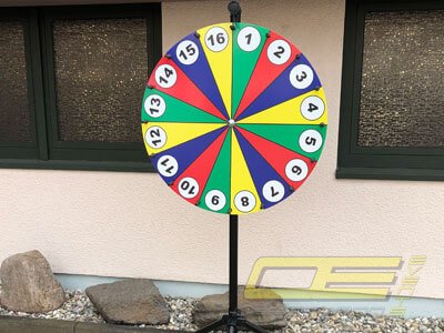 Glücksrad Standard mieten bei Oppermann Events