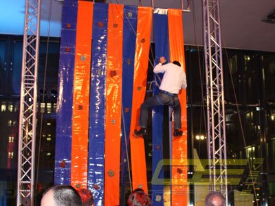 Synchronkletterwand mieten bei Oppermann Events