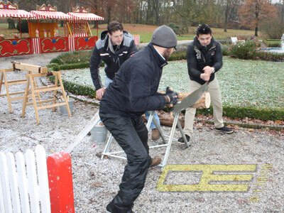 Wettsägen mieten bei Oppermann Events