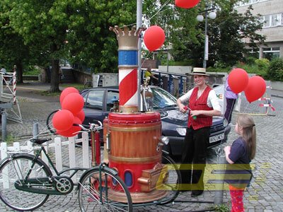 Dampffahrrad mieten bei Oppermann Events