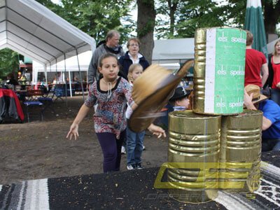 High Noon Dosenwerfen mieten bei Oppermann Events