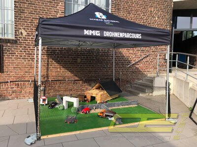 Boden Drohnen Hindernis Parcours mieten bei Oppermann Events