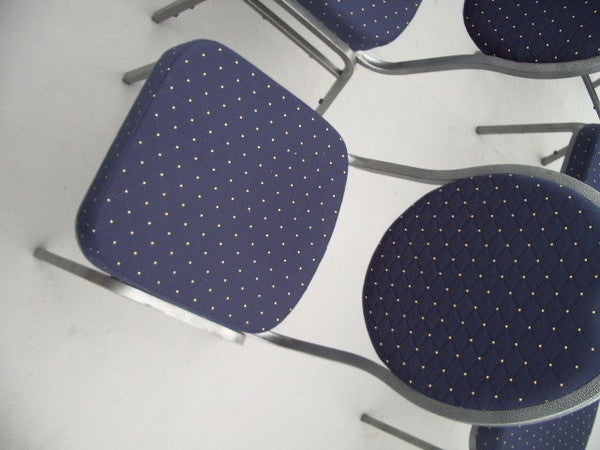 Polsterstuhl Royal blau – 2