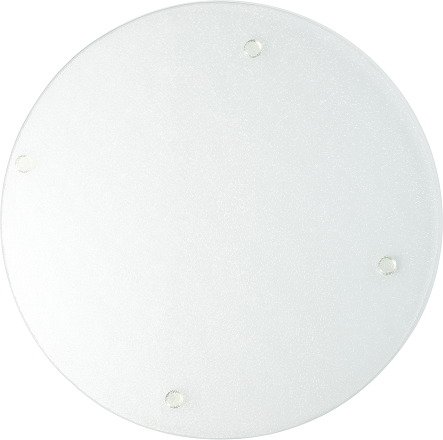 Platzteller Glas 30 cm mieten bei Horn Verleihservice