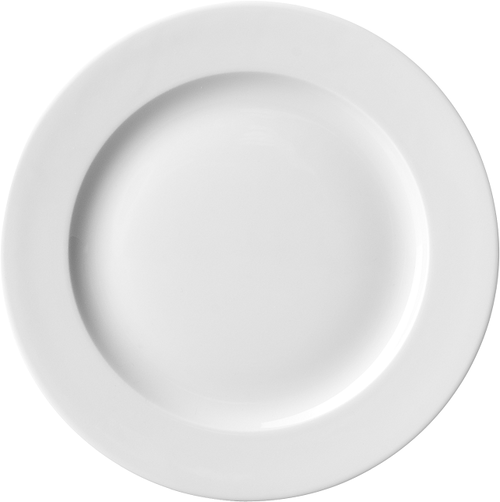 Teller flach 27 cm Blanco mieten bei Horn Verleihservice