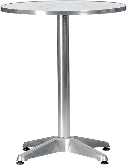 Bistrotisch Alu 60 cm mieten bei Horn Verleihservice