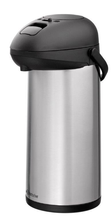 Thermopumpkanne Edelstahl 2,5 l mieten bei Horn Verleihservice