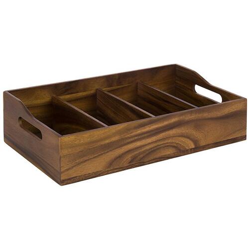 Besteckkasten Holz nussbraun 1/1 GN mieten bei Horn Verleihservice