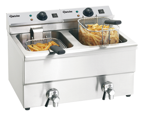 Tischfriteuse 2 x 8 l mieten bei Horn Verleihservice