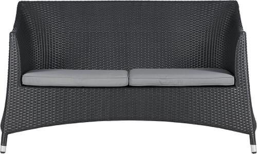 Gray Loungesofa 2-Sitzer anthrazit 140x80x75 cm mieten bei Horn Verleihservice