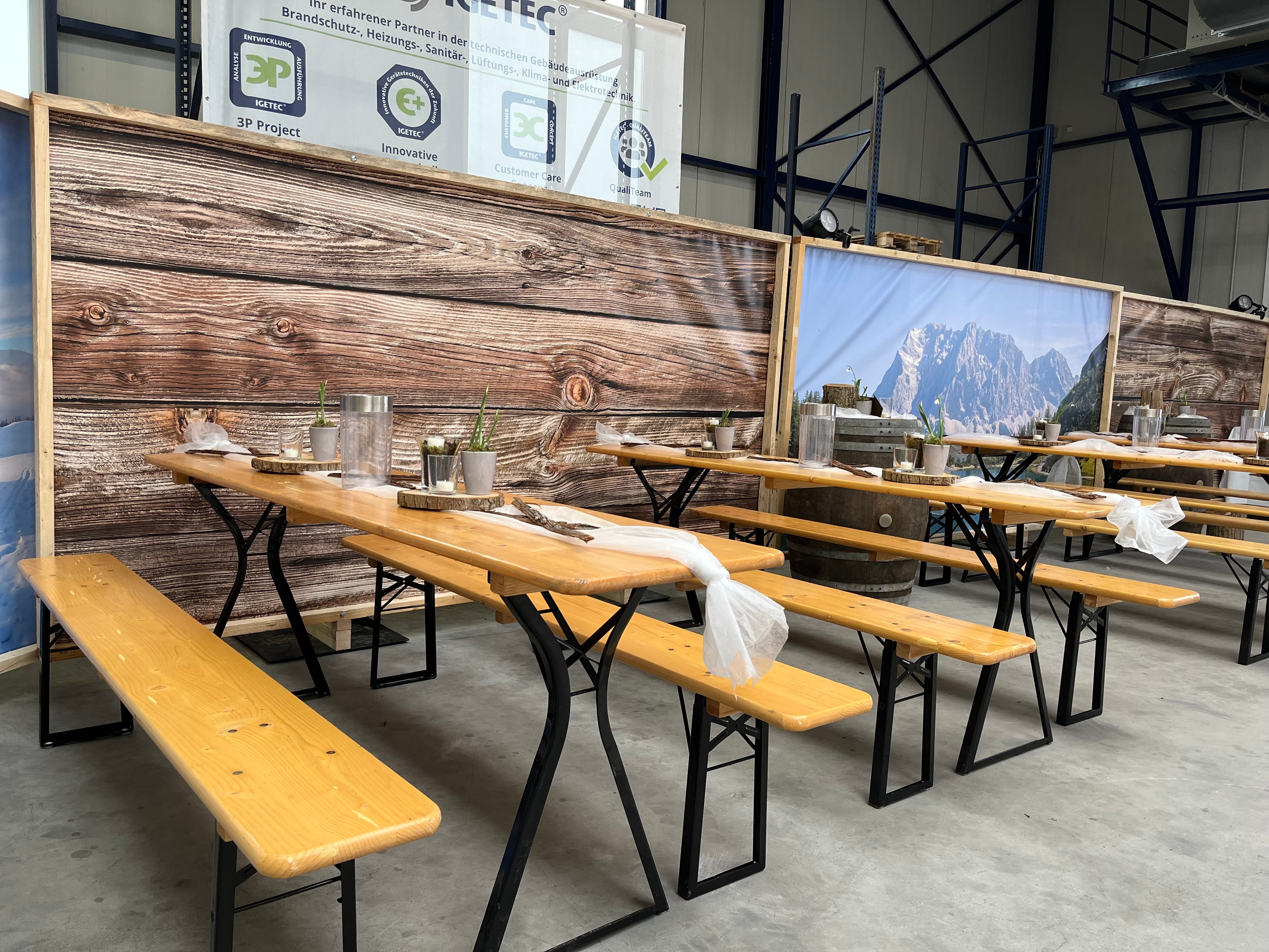 Bierzeltgarnitur 1-A Ware