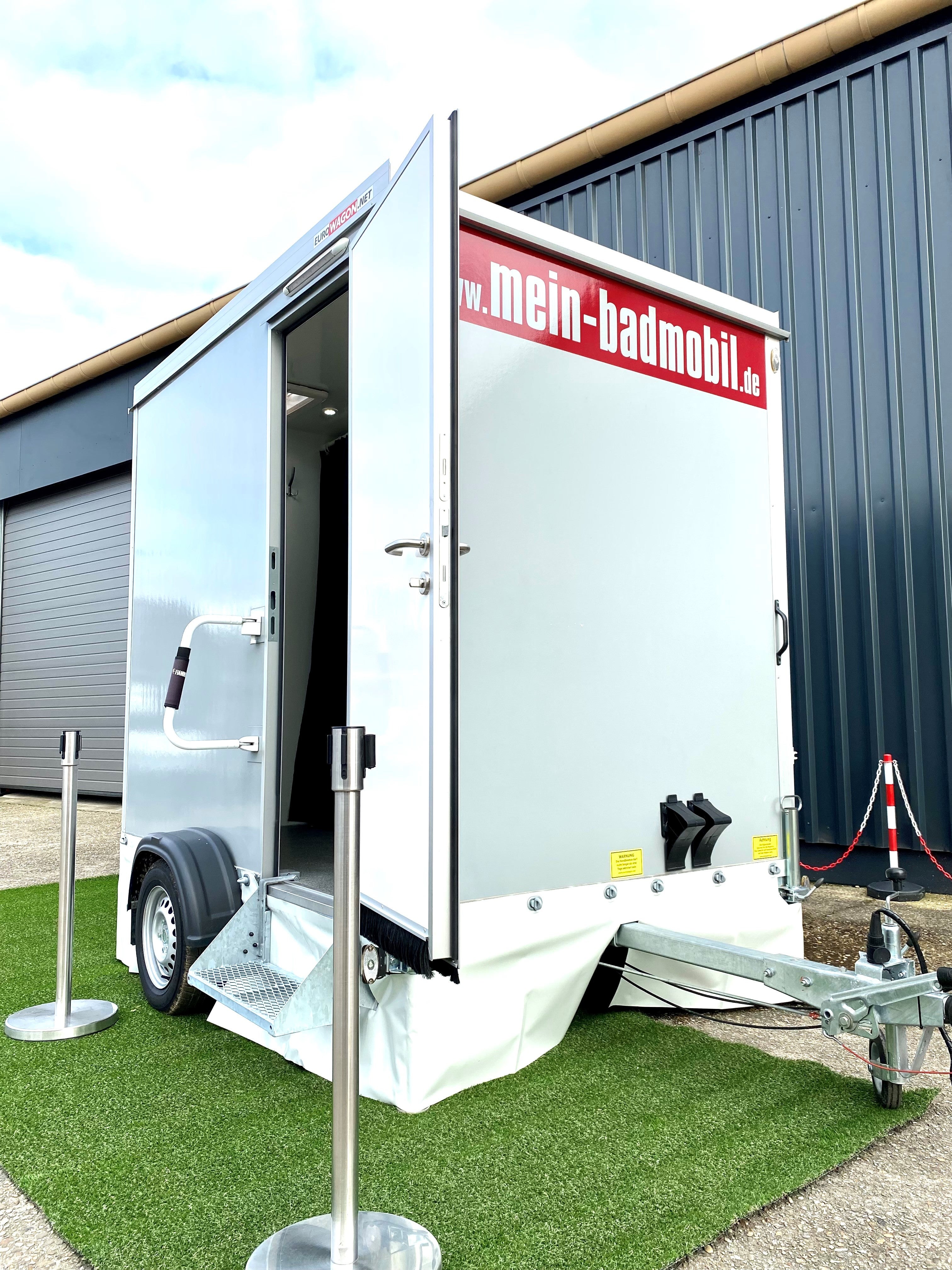 WC-NRW Mein Badmobil, mobiles Badezimmer, Duschwagen, Duschcontainer #Badmobil #Duschwagen