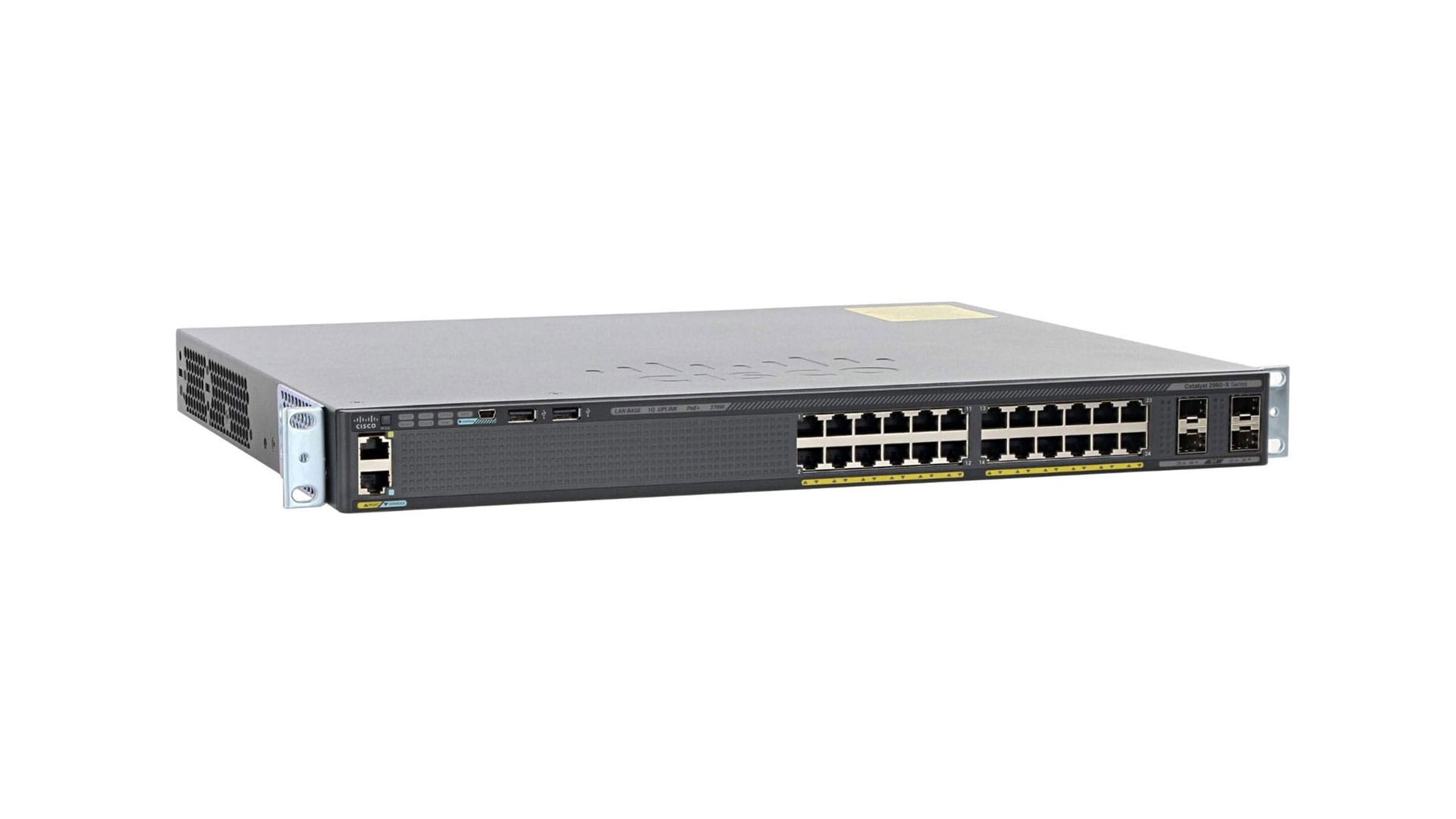 Cisco Catalyst 2960X-24PS-L (24 Port Gigabit PoE) mieten