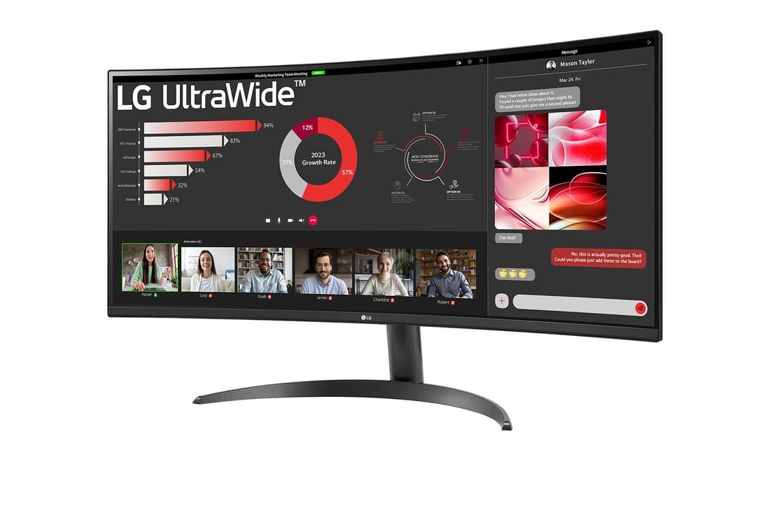 LG UltraWide Curved Monitor 34“ mieten bei The IT Net e.K. (Inhaber Sascha Schneider)