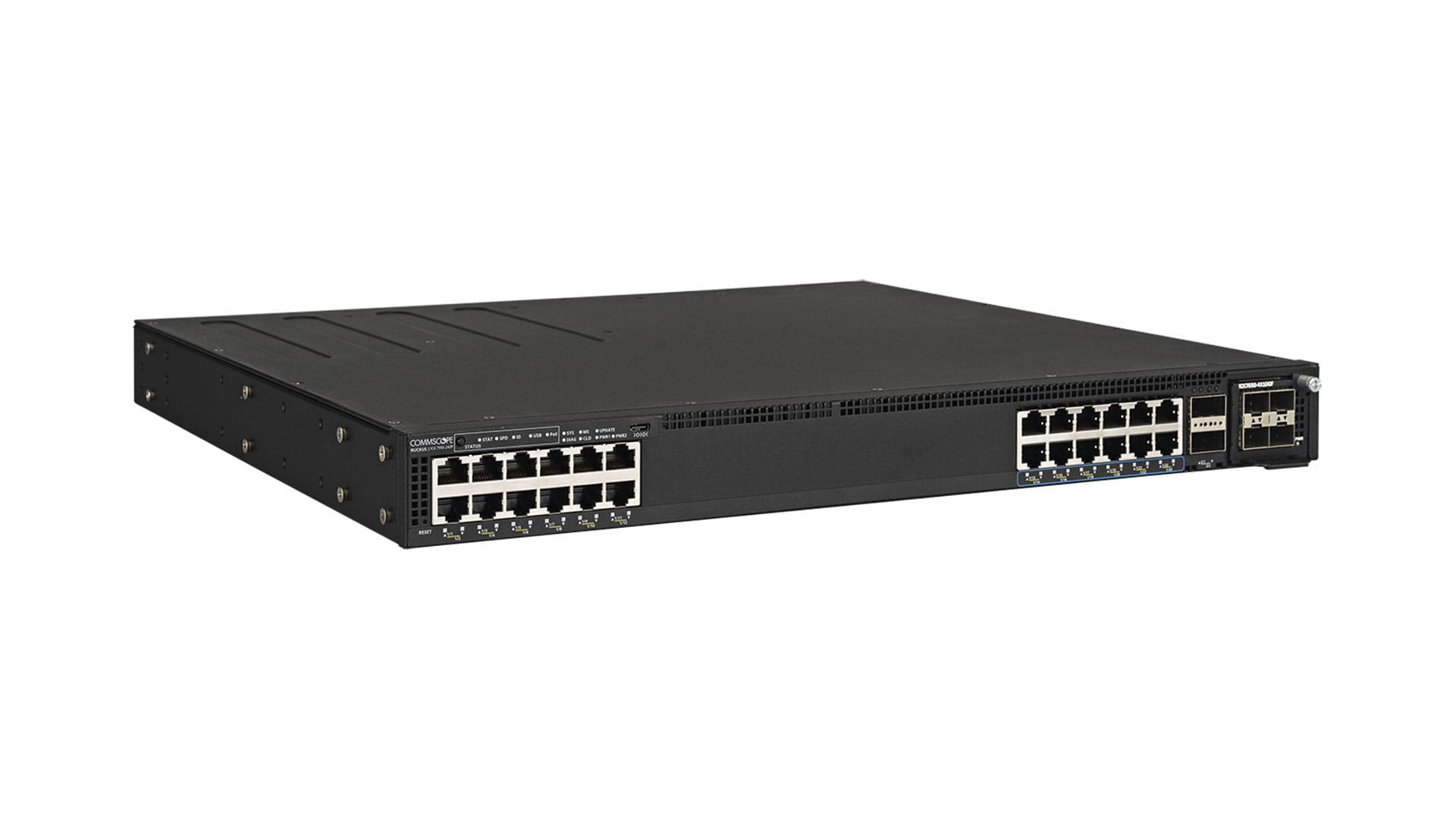 Ruckus ICX 7550 24ZP E2 (12x10G, 12×2,5G, PoE) mieten