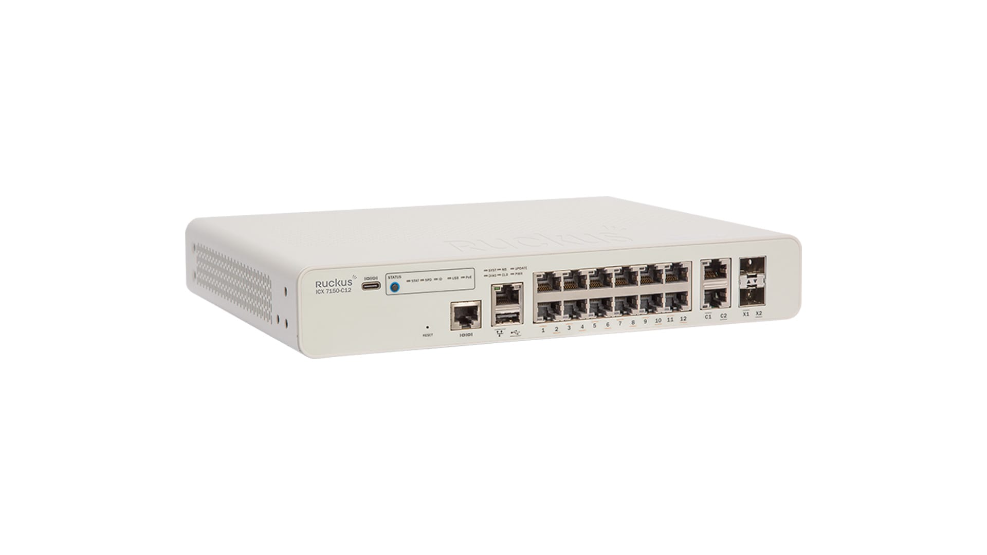 Ruckus ICX 7150-C12P (12Port Gigabit PoE) mieten bei The IT Net e.K. (Inhaber Sascha Schneider)