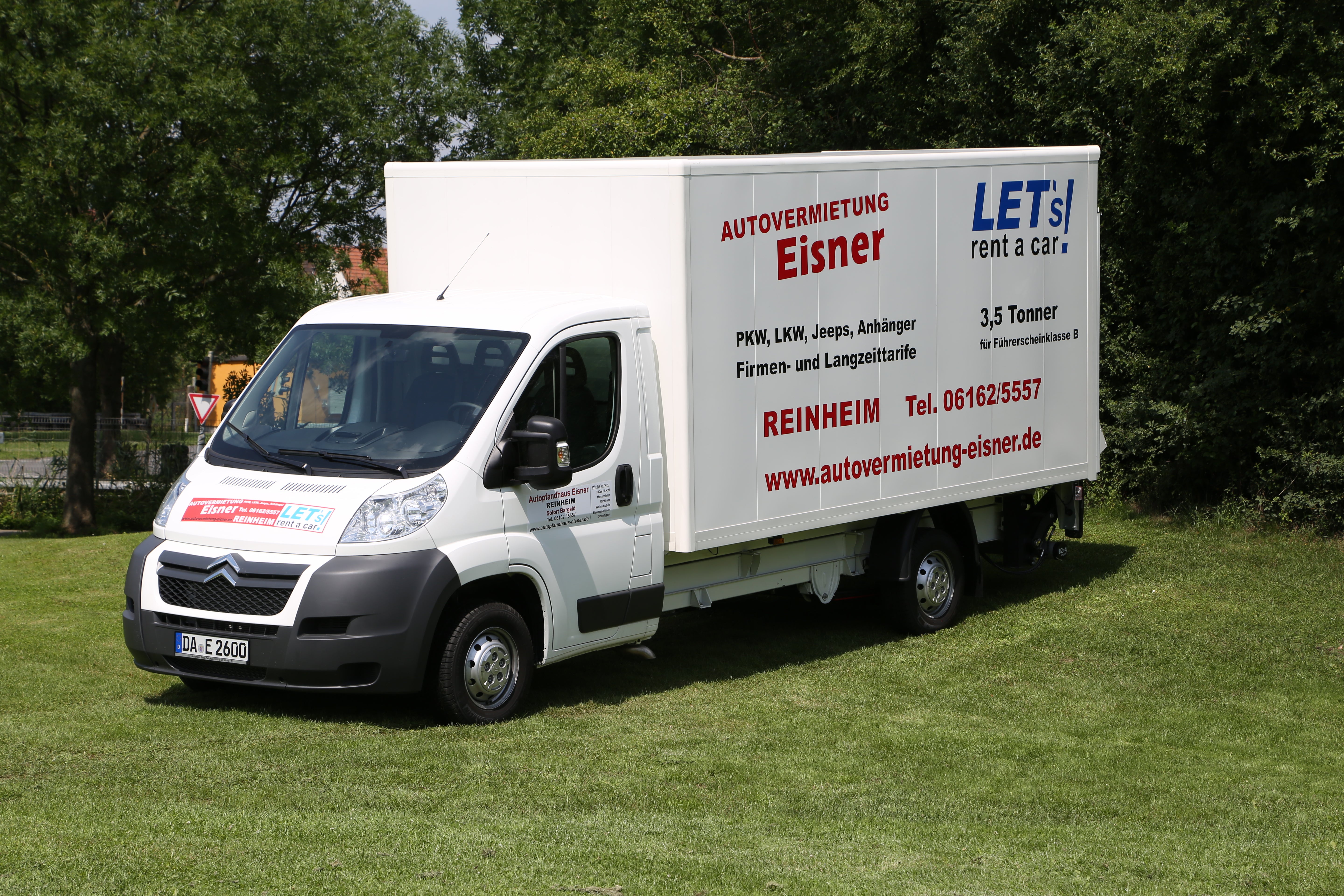 3,5to Koffer Transporter mit und ohne Hebebühne