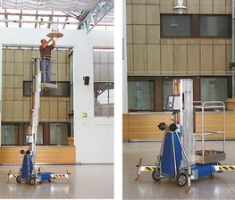ALP-Personen-Lift mieten bei HELGE KÜHL Arbeitsbühnen