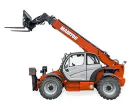 Teleskopstapler Manitou MT1440 mieten bei HELGE KÜHL Arbeitsbühnen
