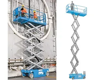Genie GS2646 mieten bei HELGE KÜHL Arbeitsbühnen