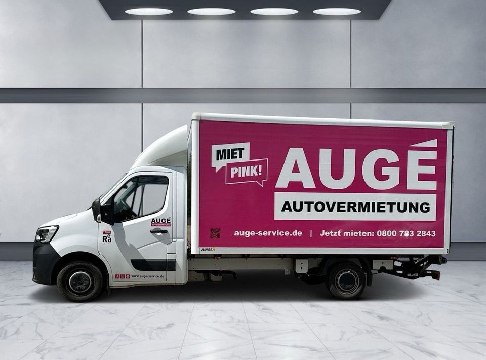 Transporter 3,5 t Koffer mit Hebebühne mieten bei Augé – 3