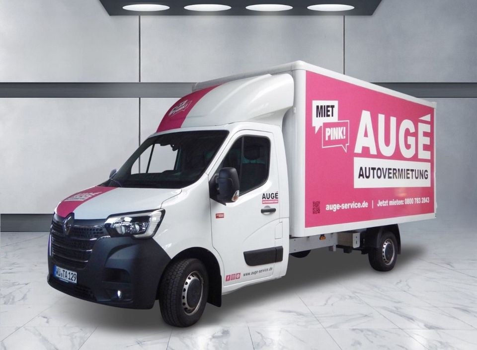 Transporter 3,5 t Koffer mit Hebebühne mieten bei Augé