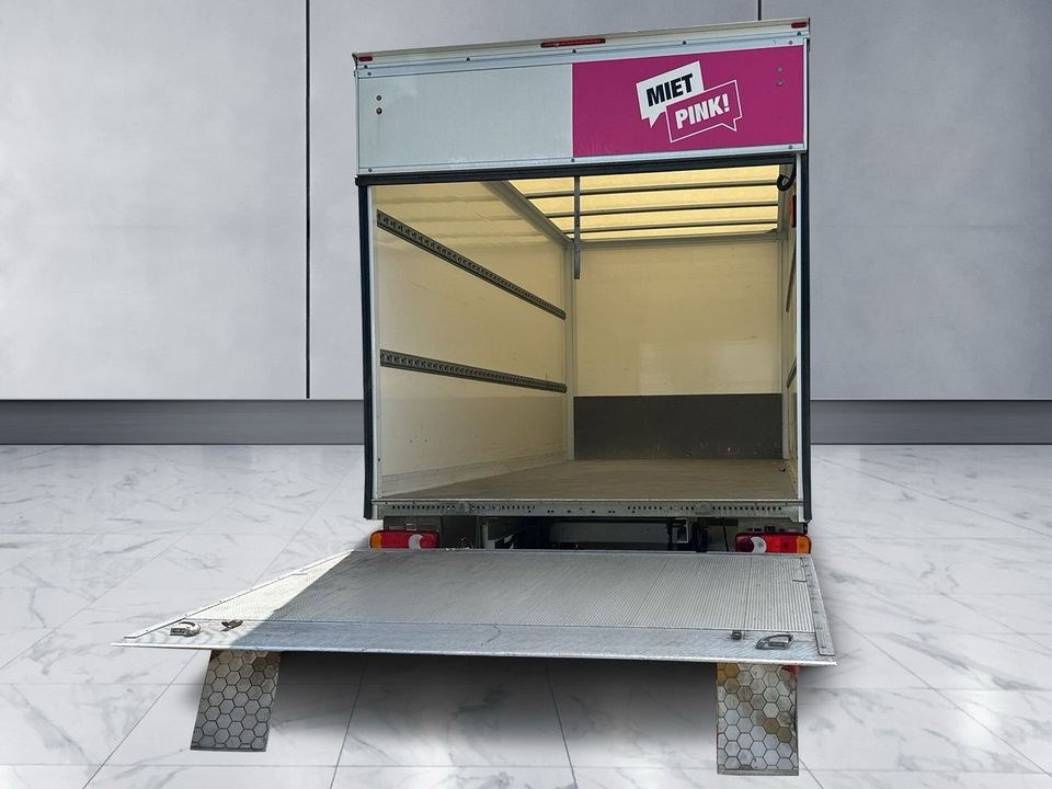 Transporter 3,5 t Koffer mit Hebebühne mieten bei Augé – 4