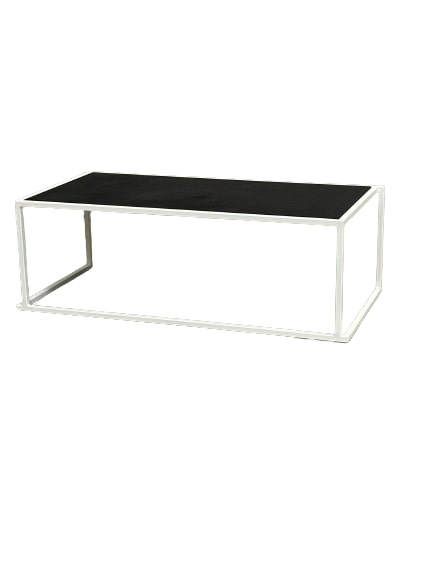 Quadrum 120x60x40 weiß/schwarz - Schwarz mieten bei JMT Deutschland GmbH
