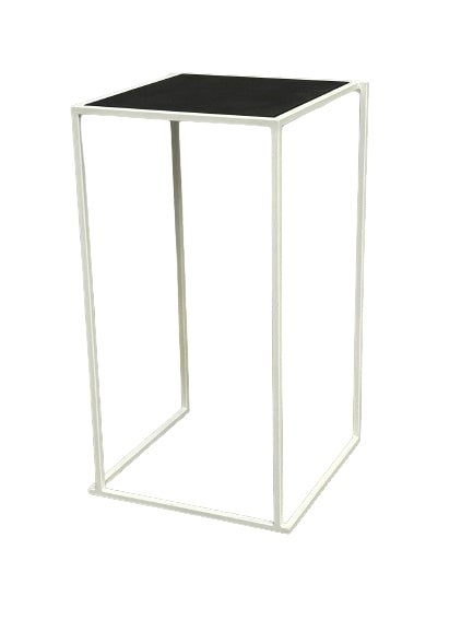 Quadrum 60x60x108 weiß/schwarz - Schwarz mieten bei JMT Deutschland GmbH